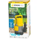 Elektromos iszapszivattyú, Strend Pro Garden NSPW750-B, sárga/szürke, 750 W, 10 m kábel, maximális emelőmagasság: 8 m, 233 l/perc, szennyvízhez, úszókapcsolós, 35 mm szemcseméretig