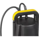 Elektromos búvárszivattyú, Strend Pro Garden ZSPQD550-E, sárga/fekete, 550 W, 10 m kábel, maximális emelőmagasság: 7,5 m, 108 l/perc, IPX8, tiszta vízhez, úszókapcsolós