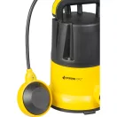 Elektromos búvárszivattyú, Strend Pro Garden ZSPQD550-E, sárga/fekete, 550 W, 10 m kábel, maximális emelőmagasság: 7,5 m, 108 l/perc, IPX8, tiszta vízhez, úszókapcsolós
