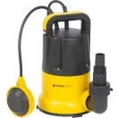 Elektromos búvárszivattyú, Strend Pro Garden ZSPQD550-E, sárga/fekete, 550 W, 10 m kábel, maximális emelőmagasság: 7,5 m, 108 l/perc, IPX8, tiszta vízhez, úszókapcsolós