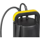 Elektromos búvárszivattyú, Strend Pro Garden ZSPQD550-E, sárga/fekete, 550 W, 10 m kábel, maximális emelőmagasság: 7,5 m, 108 l/perc, IPX8, tiszta vízhez, úszókapcsolós