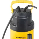 Elektromos búvárszivattyú, Strend Pro Garden NSPW750-K, sárga/fekete, 750 W, 10 m kábel, maximális emelőmagasság: 7,5 m, 233 l/perc, IPX8, szennyvízhez, úszókapcsolós