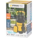 Elektromos búvárszivattyú, Strend Pro Garden NSPW750-K, sárga/fekete, 750 W, 10 m kábel, maximális emelőmagasság: 7,5 m, 233 l/perc, IPX8, szennyvízhez, úszókapcsolós