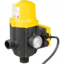 Szivattyú nyomáskapcsoló, Strend Pro Garden EPC-1, sárga/fekete, elektronikus vezérlőegység, maximum 1100 W teljesítményű kerti szivattyúkhoz