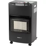   Strend Pro DA-201F hősugárzó, gázos, hordozható, energiatakarékos, 4,2 kW, fekete