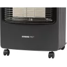 Strend Pro DA-201F hősugárzó, gázos, hordozható, energiatakarékos, 4,2 kW, fekete