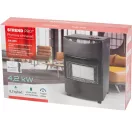 Strend Pro DA-201F hősugárzó, gázos, hordozható, energiatakarékos, 4,2 kW, fekete