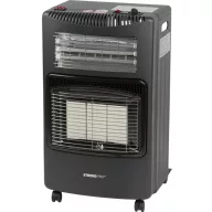   Strend Pro DA-201QAF gázos hősugárzó, szabályozóval és tömlővel, 3 az 1-ben, 4,2 + 1,2 kW