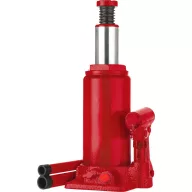   Hidraulikus emelő, Strend Pro, piros, 16000 kg teherbírás, 22,5–44,5 cm emelési magasság, öntöttvas ház, biztonsági szelep