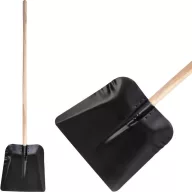   Lapát, Strend Pro Garden Kovo 72, fekete, 125 cm, 36 cm munkaszélesség, acél fej, fa nyél, egyenes