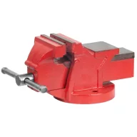   Asztali lakatos satu, Strend Pro Cork BV0110, piros, maximum 100 mm, lakatos kivitel, orsós, asztalra szerelhető, üllővel