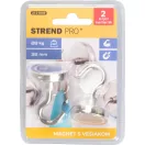 Mágneses kampó, Strend Pro, 32 mm, teherbírás: 28 kg, extra erős, akasztóval, forgóhoroggal, 2 db-os csomag