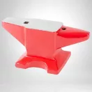 Üllő, Strend Pro Cork CA609, piros, 5 kg, öntöttvas, lapos ütőfelület, kúpos szarv és keskenyedő szarv