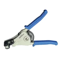   Kábelcsupaszító fogó, Tracon TP700B, kék/szürke, keresztmetszet: 0,75–6 mm2, acél, műanyag markolat