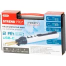 Akkumulátoros műanyaghegesztő készlet, Strend Pro, fehér/fekete, 2000 mAh, USB-C töltés, 0,6 mm és 0,8 mm kapocsvastagság, forrasztóheggyel, hordtáskában