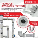 Polifúziós hegesztőgép, Strend Pro PPR 63B, piros/fekete, 6 db 20 - 63 mm fűtőpofával, műanyag csövekhez, 1500 W, maximum 300°C, 14 részes készlet
