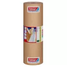 Öntapadós védőpapír, Tesa Professional, barna, 30 cm x 50 m, kraftpapír, integrált ragasztószegéllyel, többször áthelyezhető
