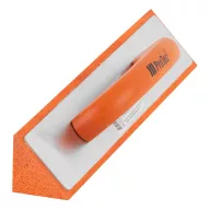   Saroksimító, ProTec 803031, narancssárga/fehér, 35 x 5 x 5 x 5 cm, tengeri szivacs betéttel, műanyag test, vakolatok és stukkó végső simításához
