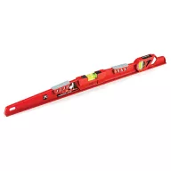  Vízmérték, Kapro 920 Shark, 40 cm, 2 libella, öntött alumínium, kettős leolvasású libella, 0,5 mm/m pontosság, gumi ütközőkkel