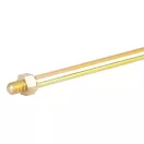 Keverőszár, Strend Pro PXE-01, arany, átmérő: 140 mm, M14 csatlakozás, sárga cinkbevonatú felület, 600 mm