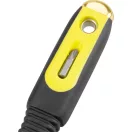 Spatula, Strend Pro S6170, sárga/fekete nyél, 15 cm, rozsdamentes acél lap, műanyag markolat, gipszkartonhoz