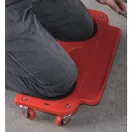 Gurulós alátét, Strend Pro 2300, burkolóknak, 360°-ban forgó, lábtartóval, térdkímélő, teherbírás: 130 kg