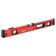   Vízmérték, Kapro 995 VULCAN PlumbSite Dual-View, 1200 mm, 0,5 mm/m pontosság, 3 ütésálló libellával, gumi oldalvédőkkel, ergonomikus markolattal, csiszolt felülettel