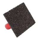 Polisztirol simító, Reflex Extra RedHand 106639, fekete/piros, 27,5 × 13 cm, ABS műanyag, P016 szemcseméret, polisztirolhoz