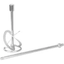 Keverőszár, Burley R003, szürke, átmérő: 100 mm, M14 csatlakozás, cinkbevonatú felület, kétrészes
