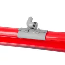 Vakolatsimító, Strend Pro Premium, piros, 80 cm, rozsdamentes acél penge, kétkezes használat, gletthez és gipszvakolathoz