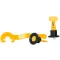 Szintezőkészlet, Strend Pro, 50 db T-távtartó, 50 db sapka, feszítókulccsal, csempéhez és padlólaphoz