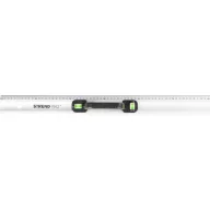   Vízmérték vonalzóval, Strend Pro FSC-06, ezüst, 60 cm, 2 libella, alumínium