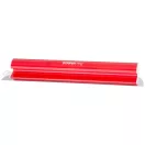 Vakolatsimító készlet, Strend Pro Premium, piros, 25–100 cm, rozsdamentes acél penge, simítótartóval, teleszkópos rúddal, hordtáskában, gletthez és gipszvakolathoz