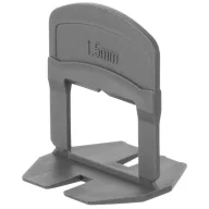   Fugakereszt, Strend Pro LS230T, szürke, 1,5 mm, L alakú, szintező távtartó, 3-12 mm burkolatvastagsághoz, 300 db/csomag
