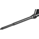 Purhab kinyomópisztoly, Strend Pro Premium, piros/fekete, 190 mm, alumínium test, teflon bevonat, rozsdamentes acél fúvóka, kézi