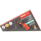 Purhab kinyomópisztoly, Strend Pro Premium, piros/fekete, 190 mm, alumínium test, teflon bevonat, rozsdamentes acél fúvóka, kézi