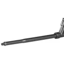Purhab kinyomópisztoly, Strend Pro JWF-F104B, piros/fekete, 190 mm, alumínium test, teflon bevonat, rozsdamentes acél fúvóka, kézi