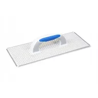  Polisztirol simító, Kubala 0345 G-20, 40 x 18 cm, műanyag test, perforált horganyzott lemez felület, 3K műanyag markolat, polisztirolhoz