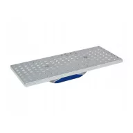  Polisztirol simító, Kubala 0346 G-20, 36 x 16 cm, műanyag test, perforált horganyzott lemez felület, 3K műanyag markolat, polisztirolhoz