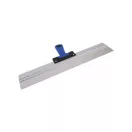 Fali spatula, Kubala 0535 G-28, kék/szürke fogantyú, 60 cm, rozsdamentes acél lap, 3K műanyag markolat, homlokzati, egyenes élek