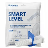   Csempeszintező ék, Kubala Smart Level 1895, fehér, 70 x 220 x 235 mm, szintező távtartókhoz, 50 db/csomag