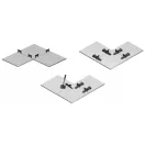 Csempeszintező ék, Kubala Smart Level 1895, fehér, 70 x 220 x 235 mm, szintező távtartókhoz, 50 db/csomag
