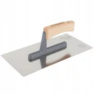   Glettvas, Kubala 5414 Wood Line, fa nyél, 27 x 13 cm, egyenes, rozsdamentes acél lap