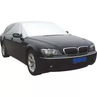   Autótakaró ponyva, Strend Pro MCA TC106, 234 x 147 x 51 cm, ezüst, időjárásálló, jégeső és hőség elleni védelem, PE (polietilén), S méret