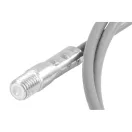 Kéménykefe hosszabbító, Strend Pro FBG, szürke, hosszúság: 3 m, átmérő: 6 mm, M12 menet, üvegszálas, kéménykeféhez