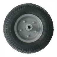   Talicskakerék, Strend Pro Garden Goodfarm 411, fekete, 13/5.00-6, 31 cm átmérő, 9,5 cm szélesség, tengelyfurat: 16 mm