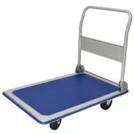   Kézikocsi, Strend Pro PH308, kék, maximum 300 kg teherbírás, acél, kézi, raktárakba és szállodákba is