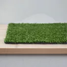 Műfű, Strend Pro Garden Mini Green, zöld, 7 mm szálmagasság, 1 m x 5 m tekercs, PP + SBR latex, 5 m2, fagyálló, újrahasznosítható