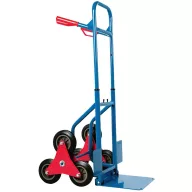   Molnárkocsi, Strend Pro, kék, maximum 180 kg teherbírás, 19 x 30 cm rakodófelület, összehajtható, lépcsőjáró, zsákhordó