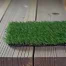 Műfű, Strend Pro Garden Stamford, zöld, 20 mm szálmagasság, 1 m × 5 m tekercs, valósághű, PE/PP + SBR latex, 5 m2, fagyálló, UV-álló, újrahasznosítható